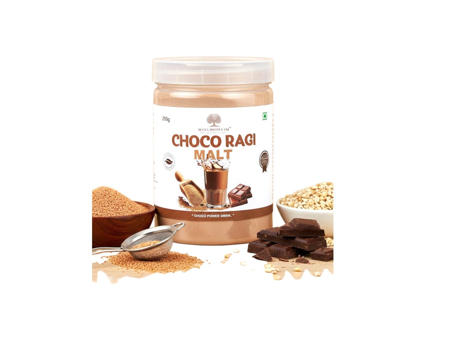 CHOCO RAAGI MALT 250 GMS