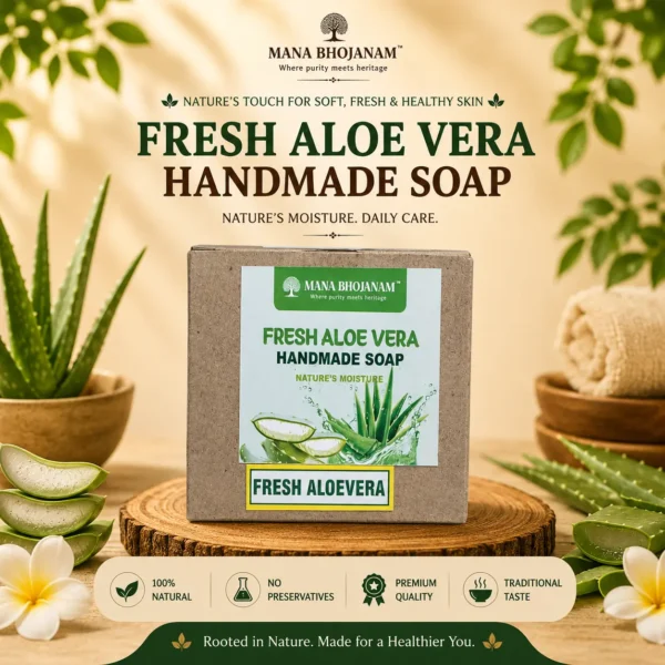 Fresh Alovera Handmade Soap 100 Gms