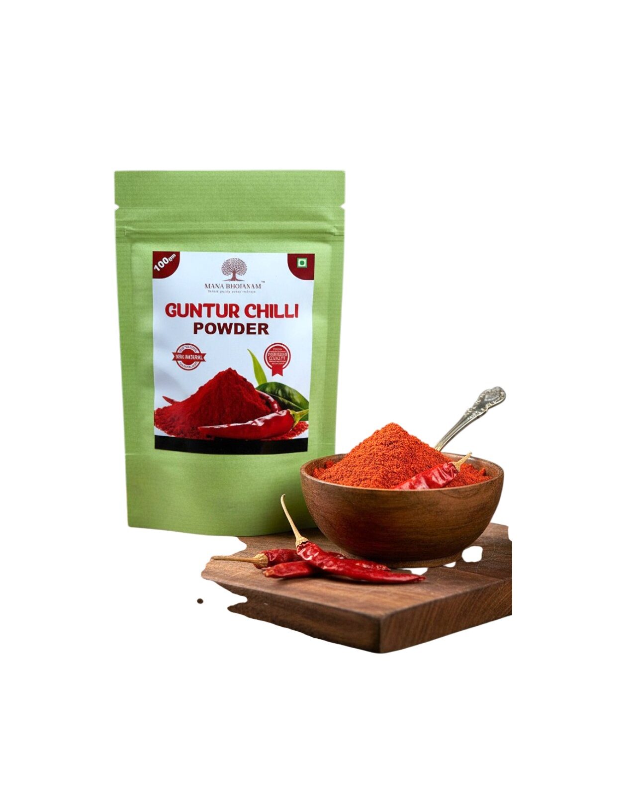 GUNTUR CHILLI POWDER 100 GMS