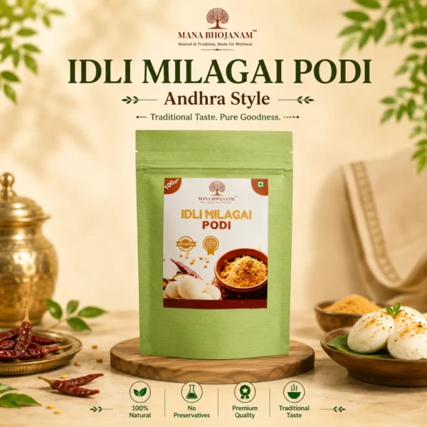 IDLI MILAGAI PODI (ANDHRA STYLE) 100 GMS