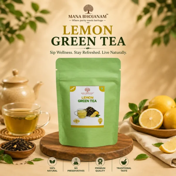 Green Tea- Lemon 25 Gms