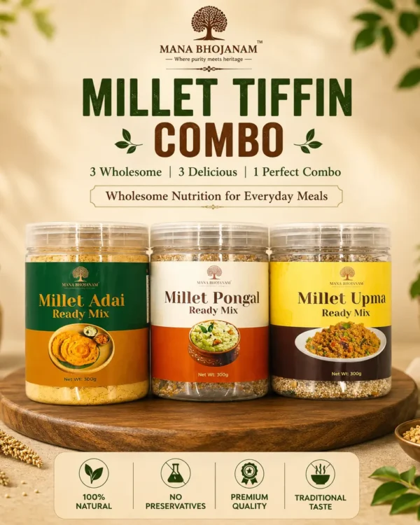 Mana Millet Breakfast Combo 3x300 GMS