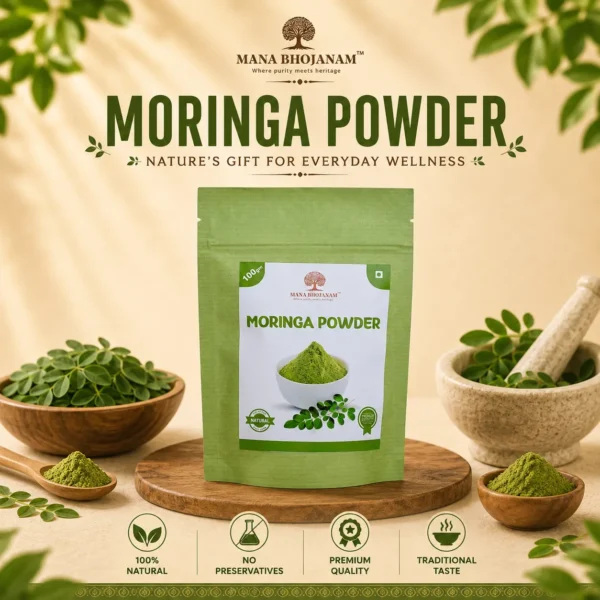 Moringa Powder [Natural] 100 Gms