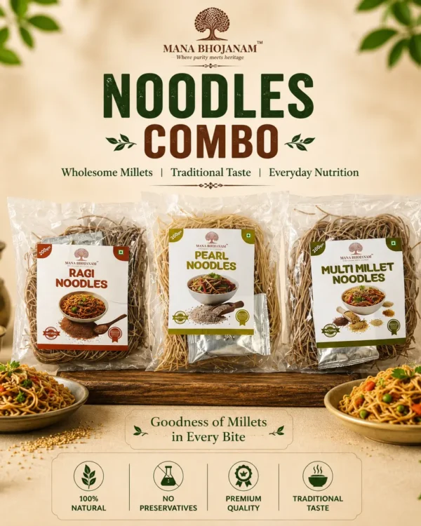 Nutri Millet Noodles Combo 3x200 GMS