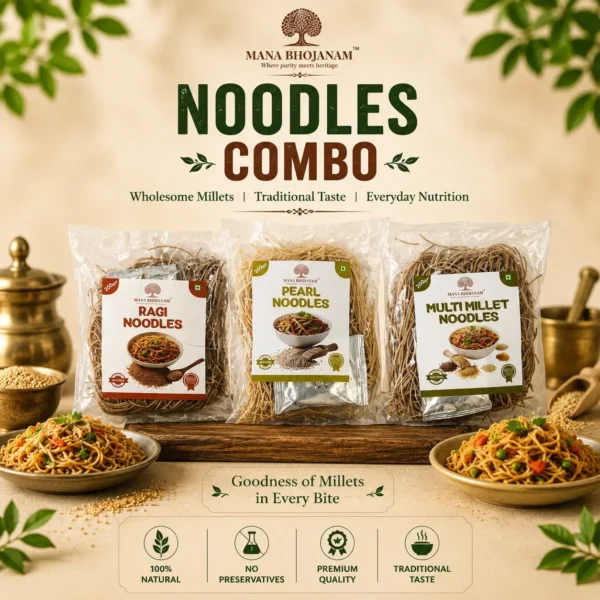 Nutri Millet Noodles Combo 3x200 GMS