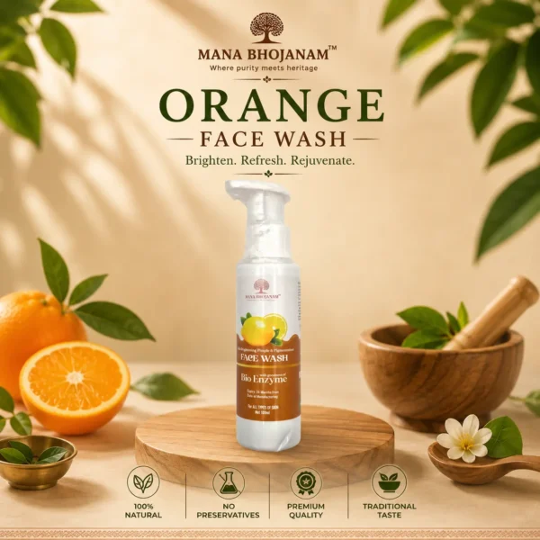 ORANGE FACE WASH 100ML