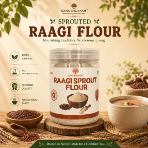 Sprouted Ragi Flour 250 Gms