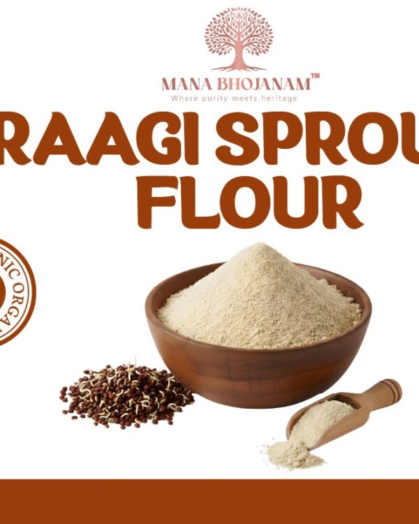 SPROUTED RAAGI FLOUR 250 GMS