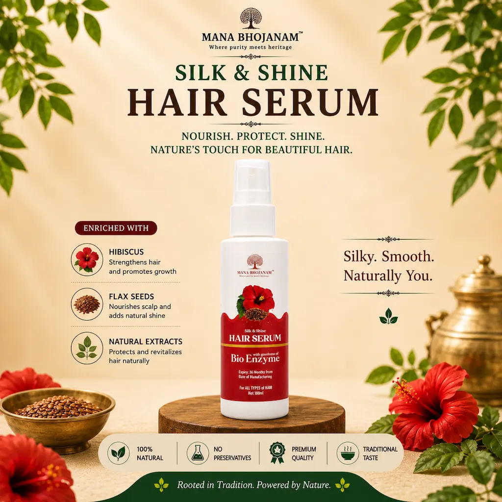 HAIR SERUM (silk & Shine) 100 ML