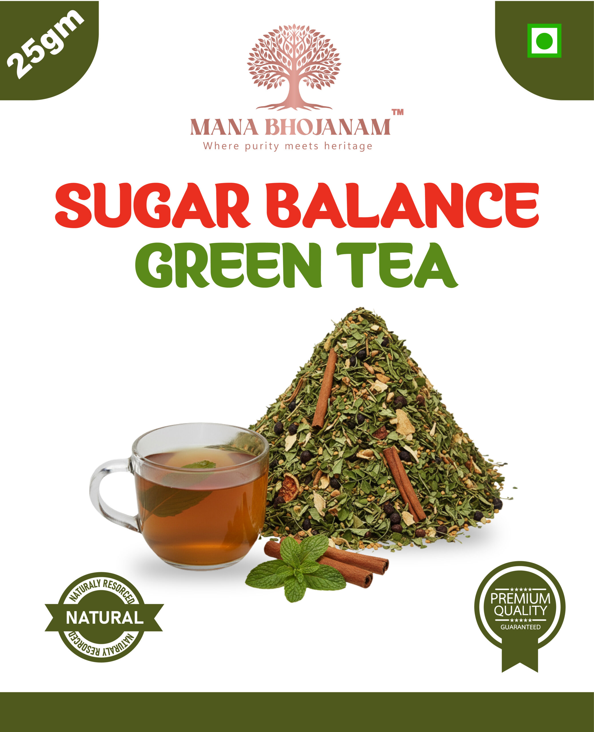 SUGAR BALANCE TEA – 25 GMS
