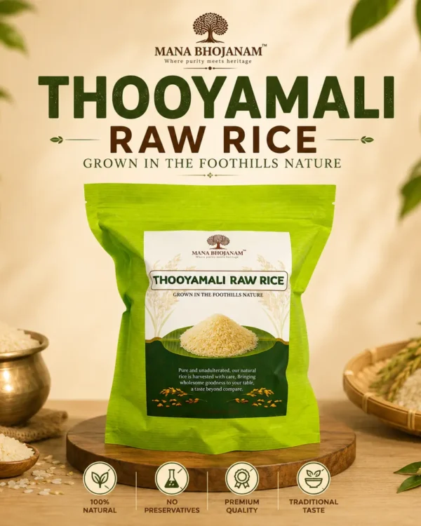 THOOYAMALLI RAW RICE 1 KG