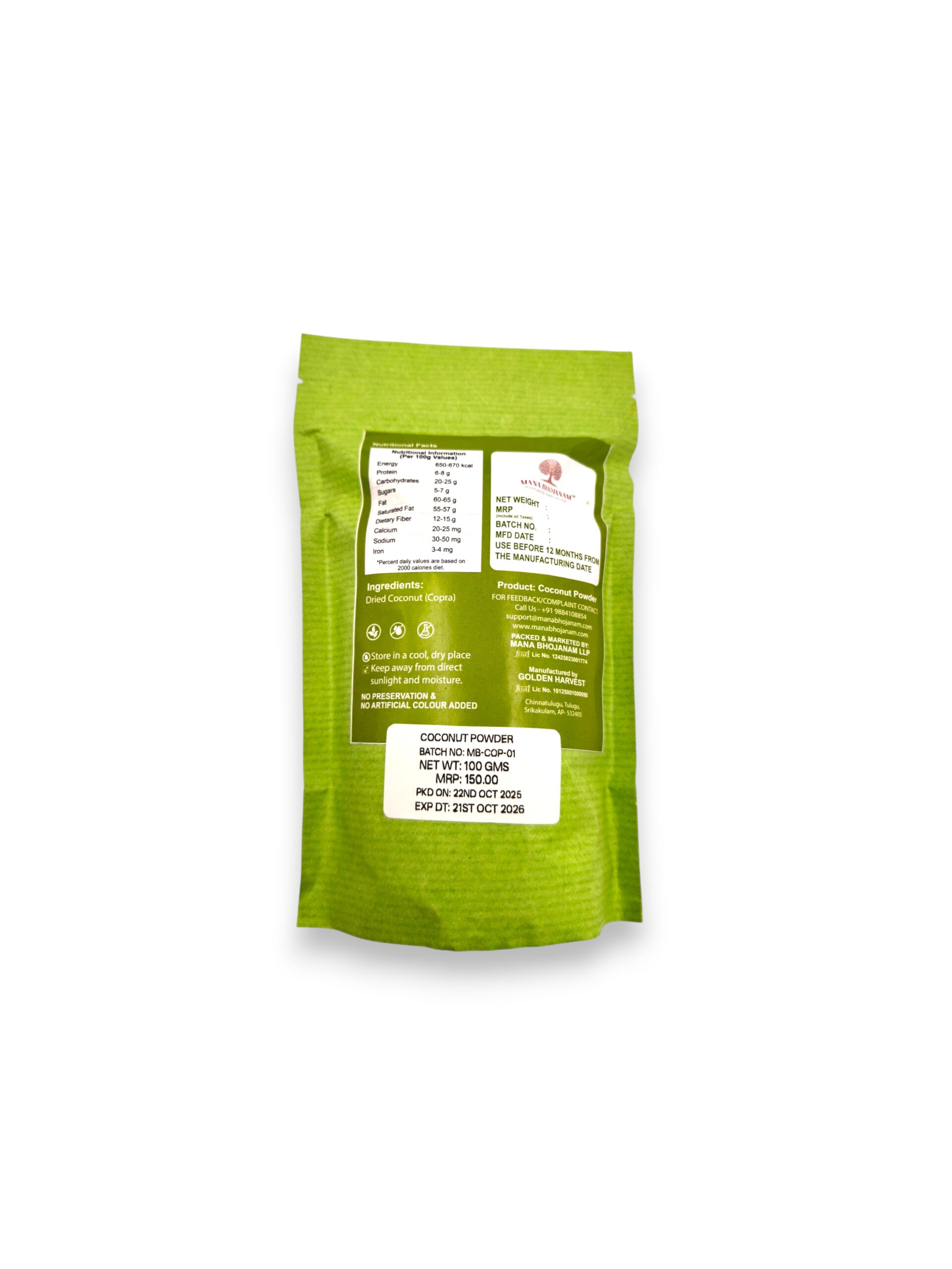 COCONUT POWDER 100 GMS - Image 4