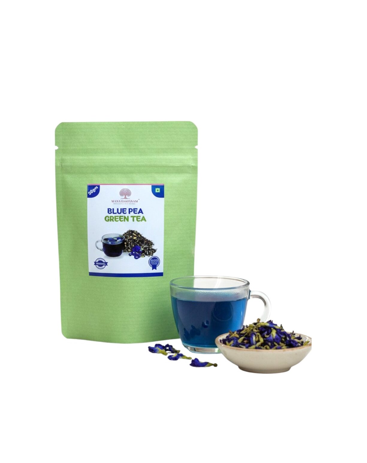 GREEN TEA – BLUE PEA GREEN TEA 25 GMS