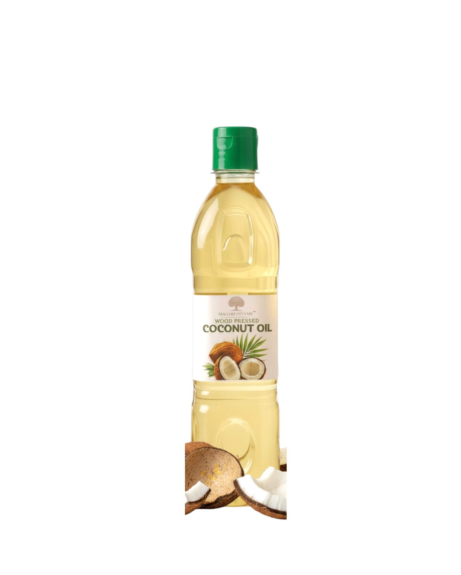 WOOD PRESSED COCONUT OIL  500 ML