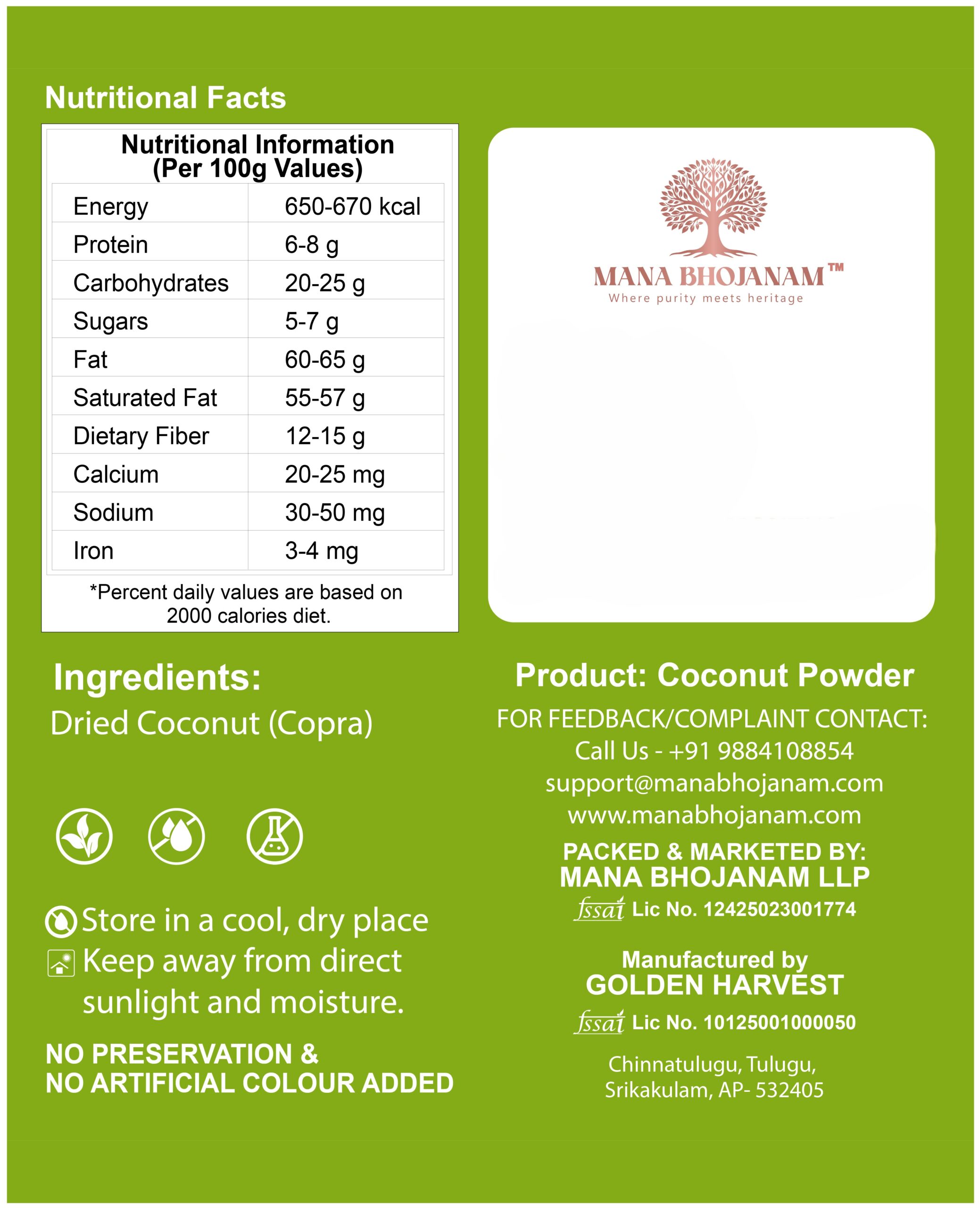 COCONUT POWDER 100 GMS - Image 2