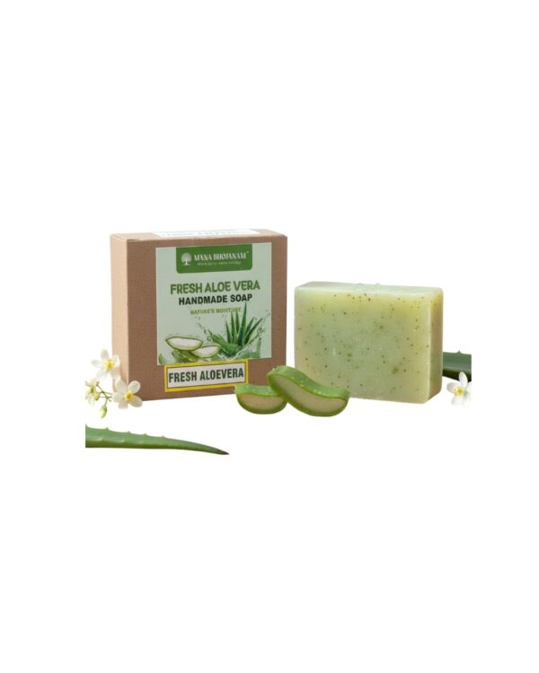 FRESH ALOVERA HANDMADE SOAP 100 GMS