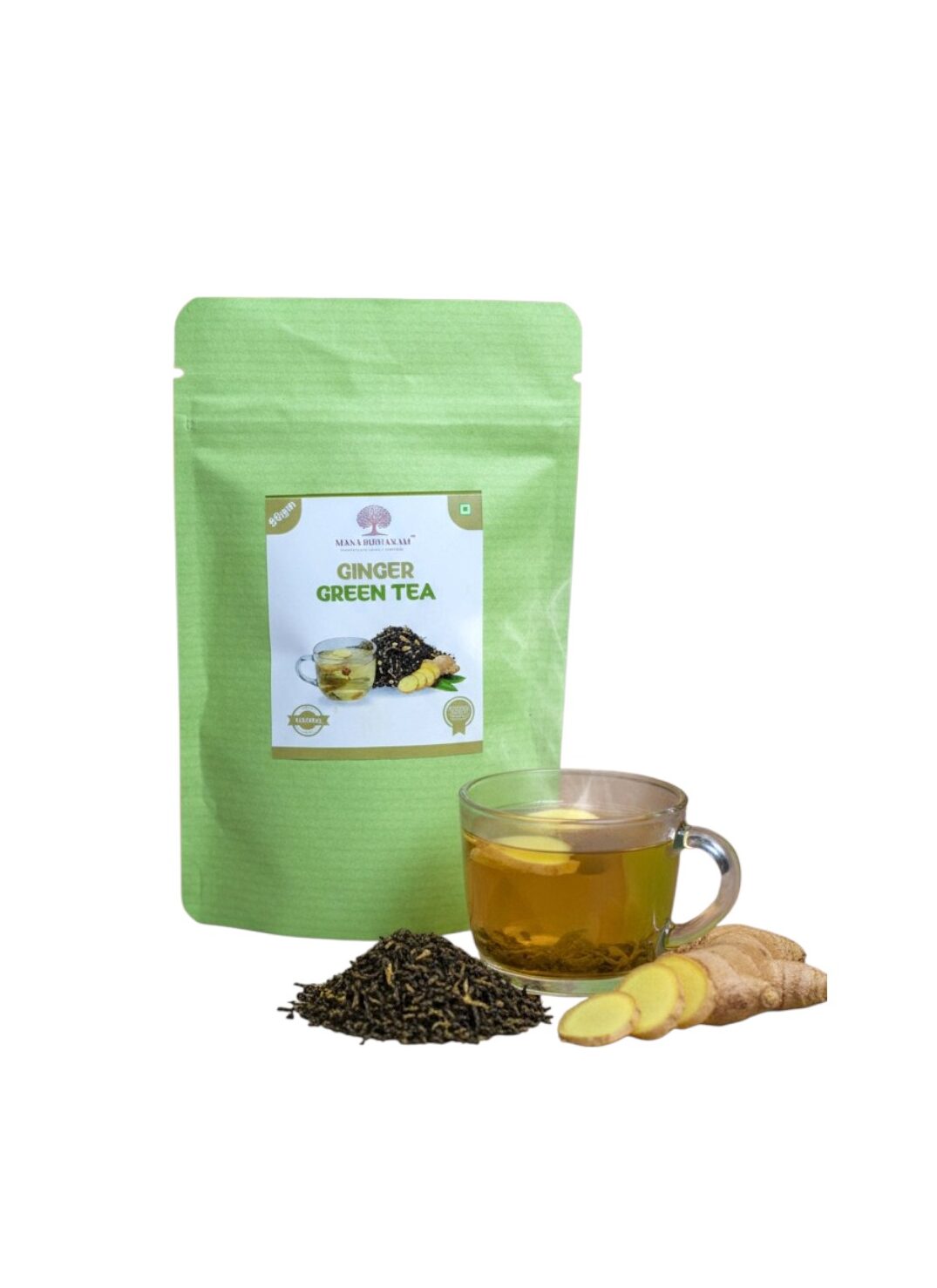 Green Tea – GINGER TEA 50 GMS