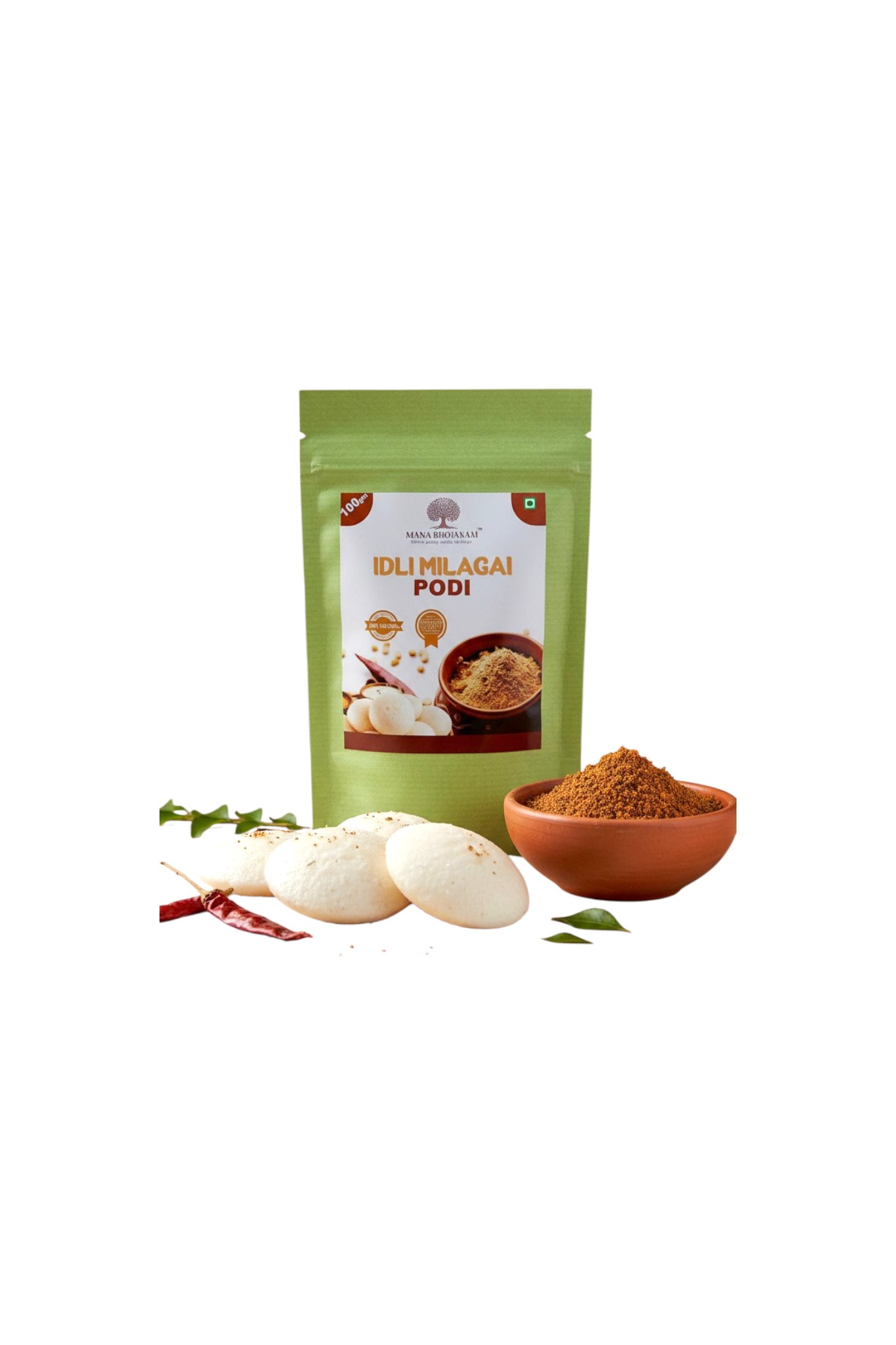 IDLI MILAGAI PODI (ANDHRA STYLE) 100 GMS