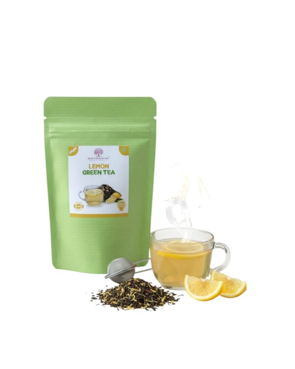 GREEN TEA- LEMON 25 GMS