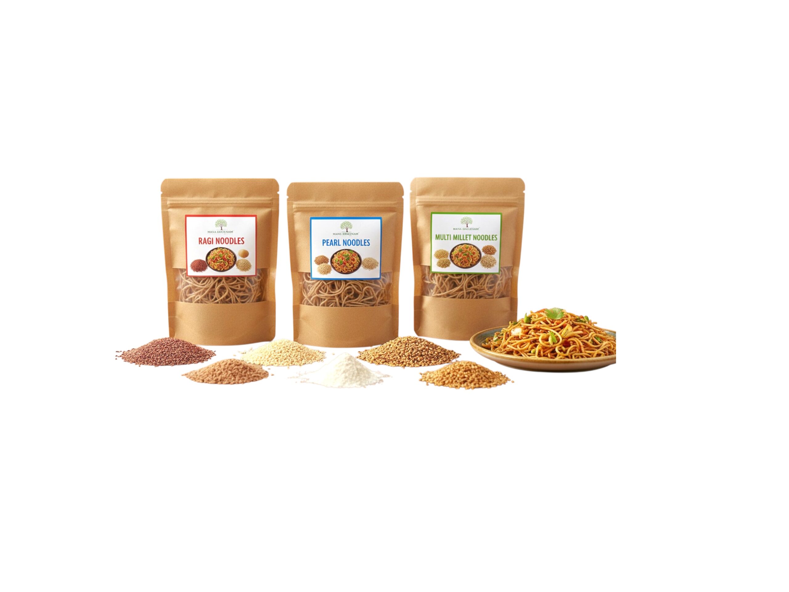 Nutri Millet Noodles Combo 3x200 GMS