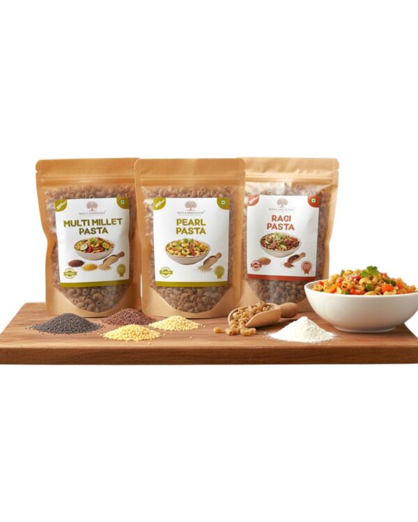 MANA MILLET PASTA COMBO 3x200 GMS