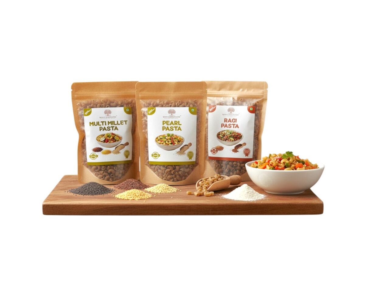 MANA MILLET PASTA COMBO 3x200 GMS