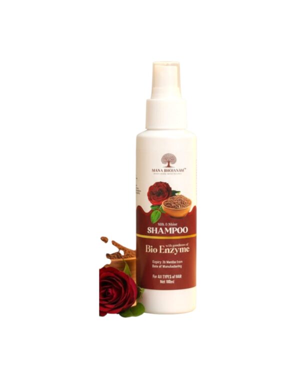 SHAMPOO ROSE (silk & Shine) 100ML