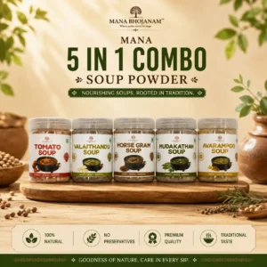 Mana 5 in 1 Soup Combo Powder 5×100 GMS
