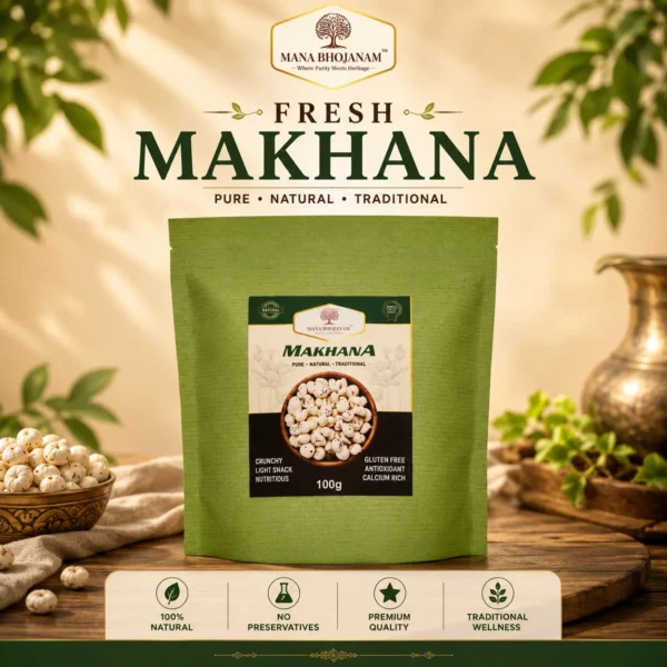 Fresh Makhana 100 Gms