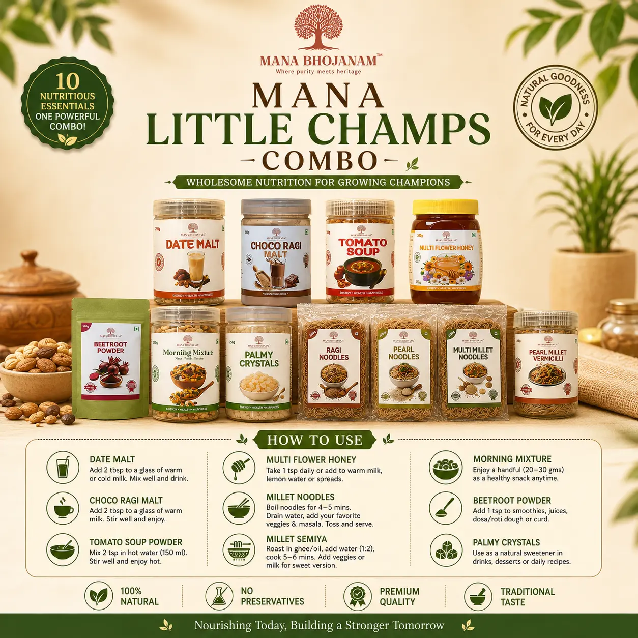 Mana Little Champs Combo (9 Products) - Image 3