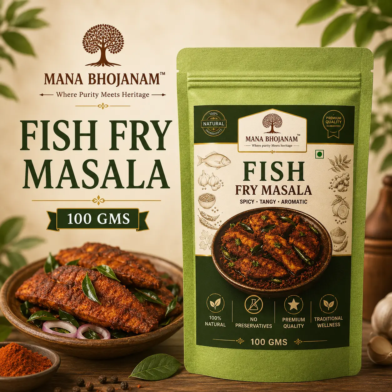 Fish Fry Masala 100 Gms